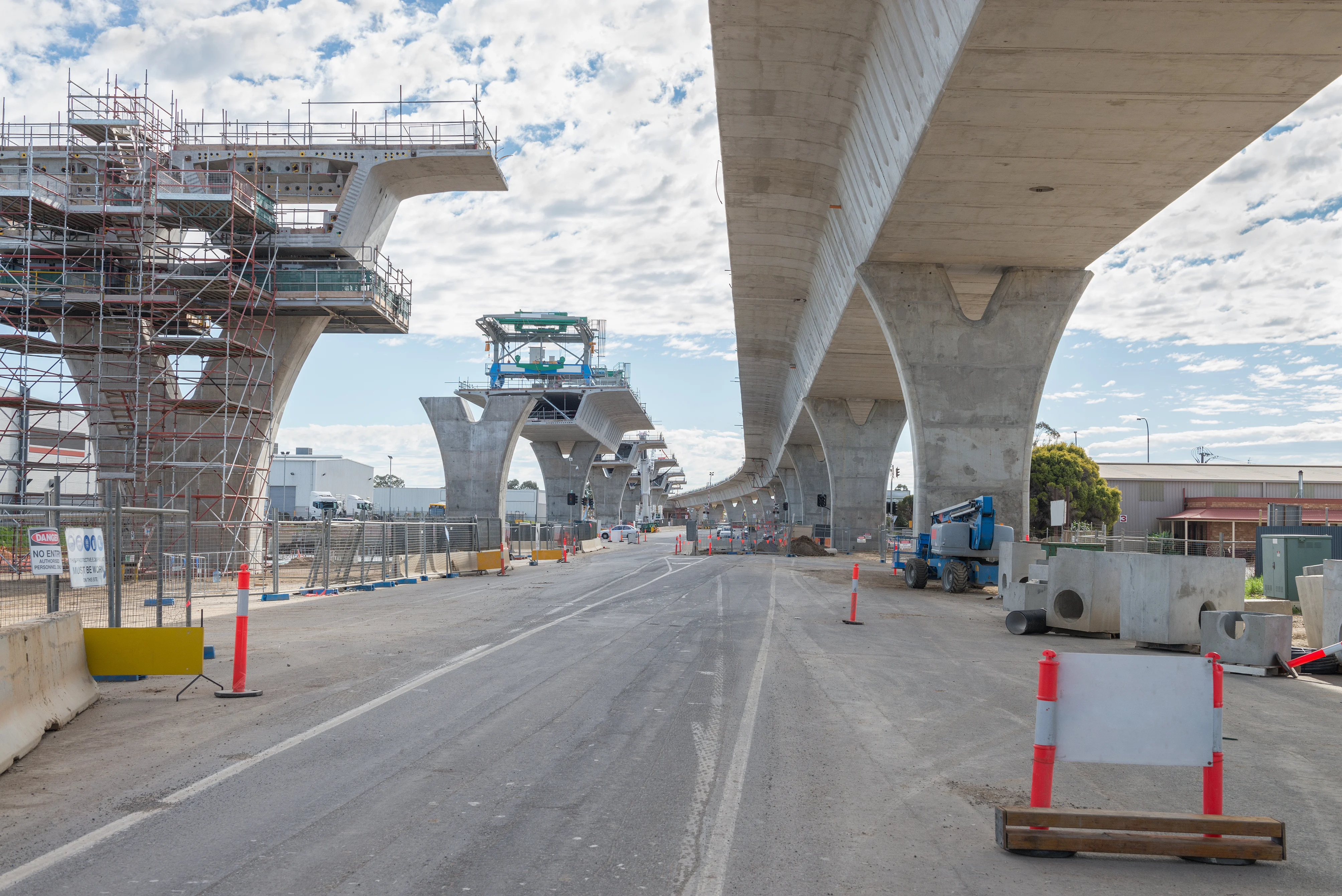 Bauwesen und Infrastruktur: Großbaustelle